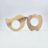 Neem Teether (Pack of 2) | Safe & Organic (Random Design Shipped)